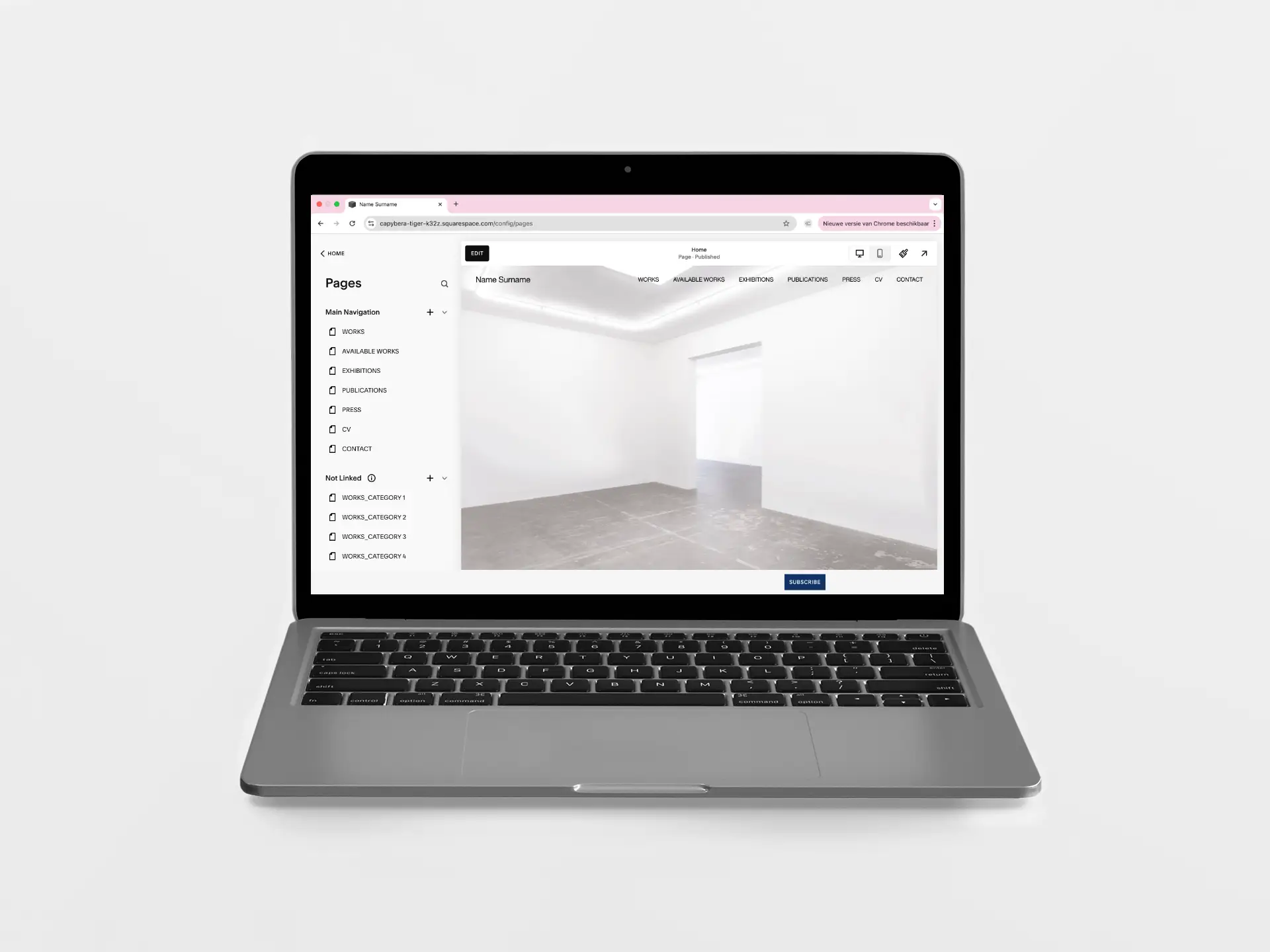Artist Website: Squarespace Template (Save 40%) - Image 2