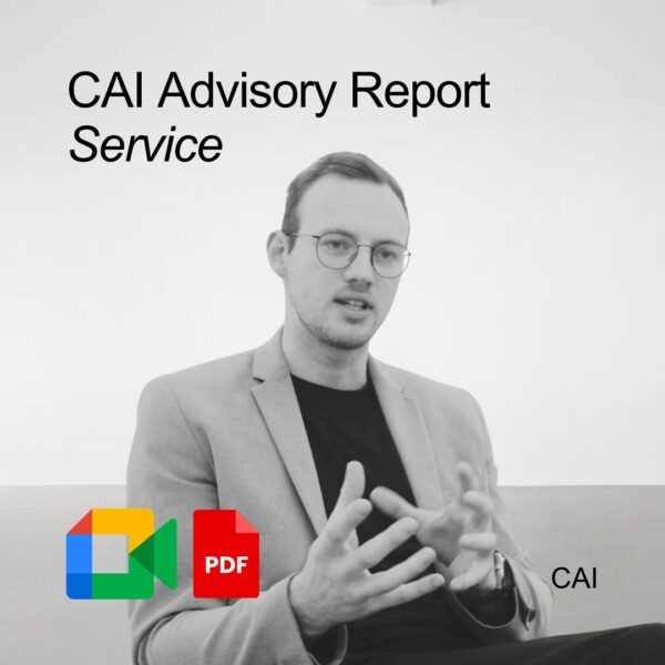 CAI Advisory Report: 1-on-1 Personalized Advice