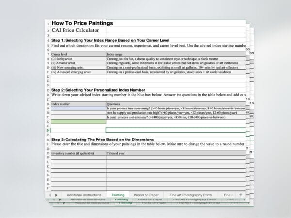 How To Price Your Art: The Ultimate Guide (+Calculator)