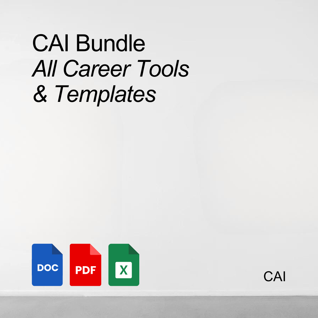 CAI Templates & Tools Bundle (Save 40%)