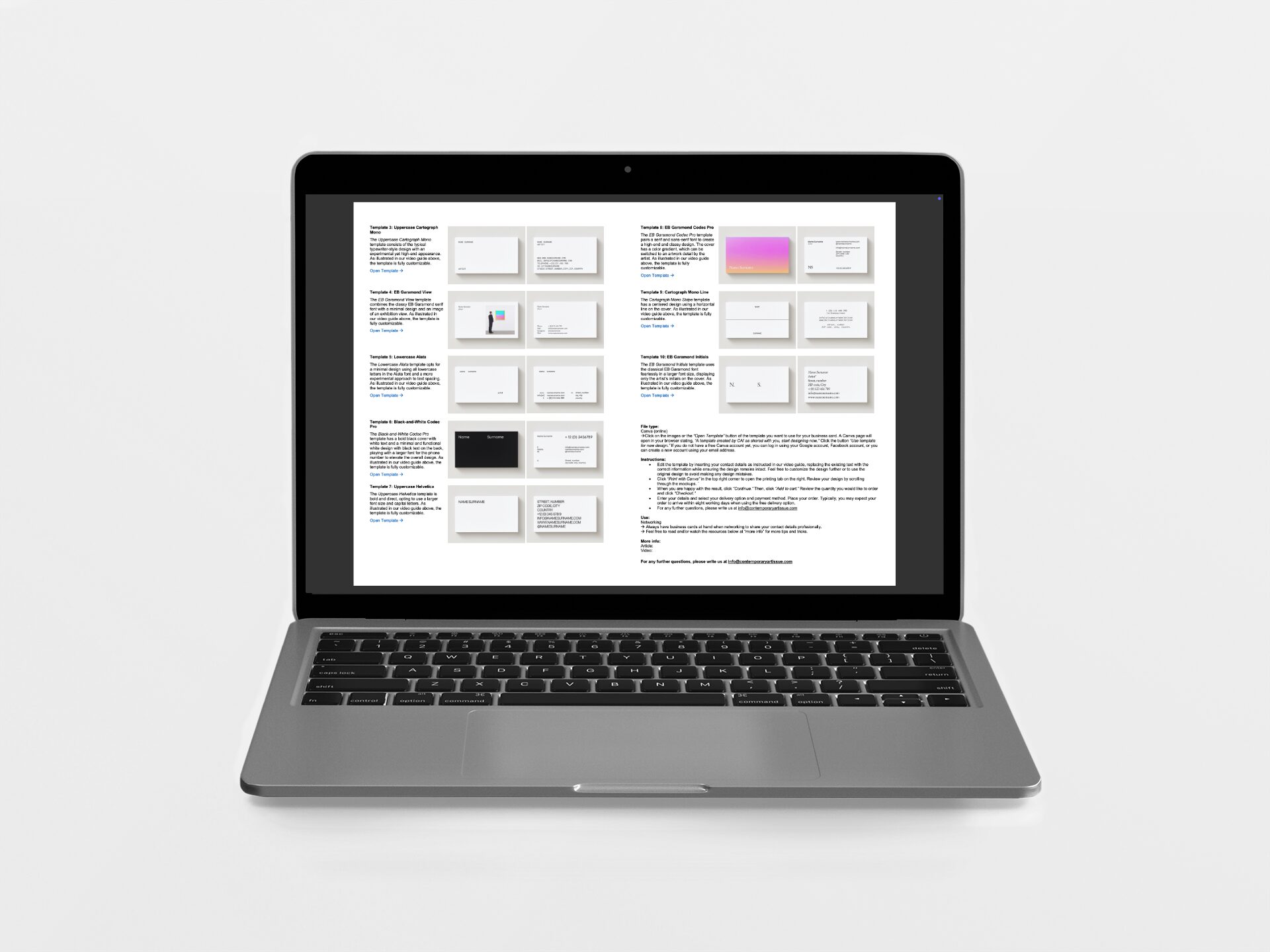 Business Card: Canva Templates - Image 3