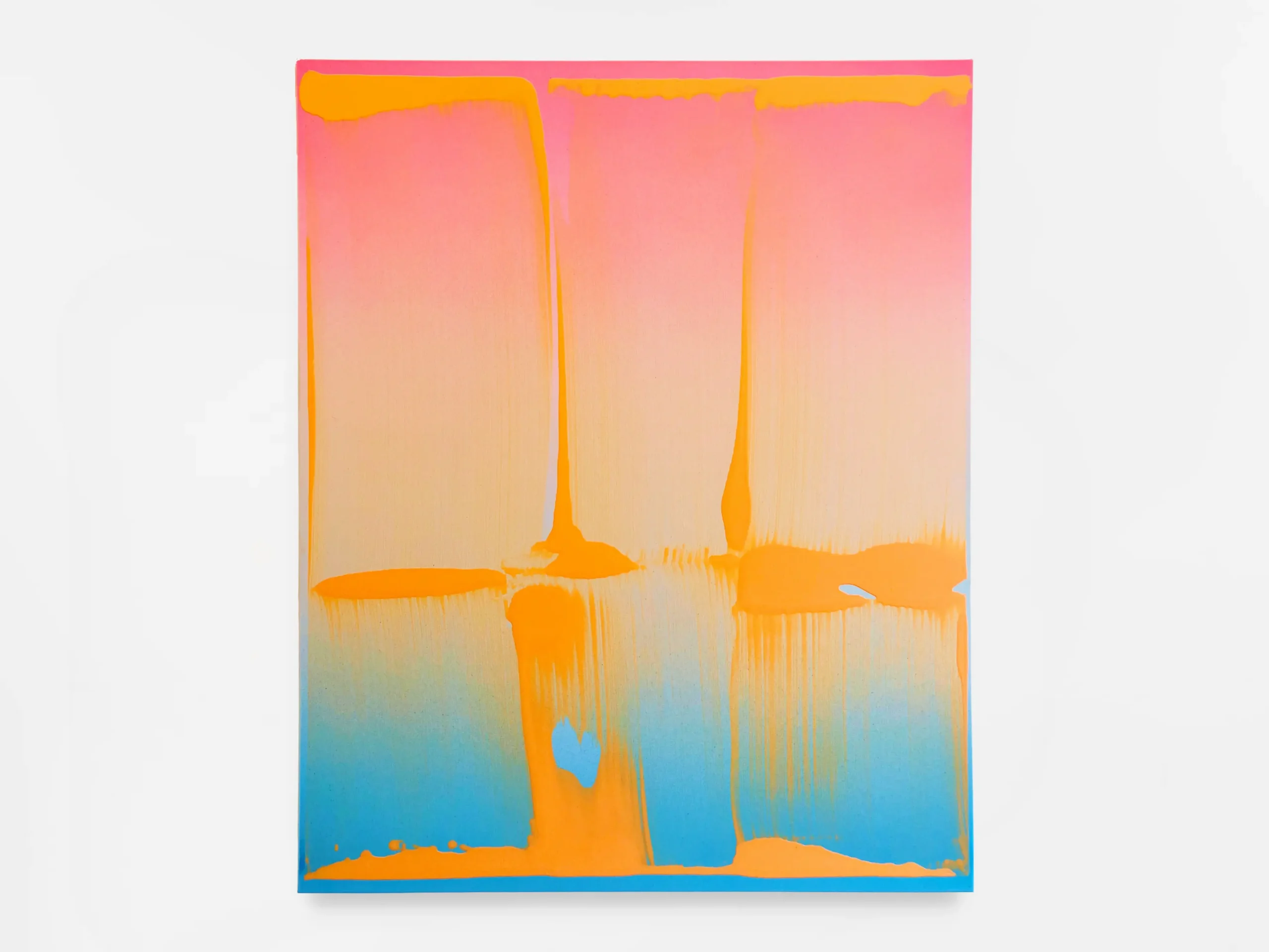 Untitled (Pink, Blue & Orange), 2025 — CAI Artworks