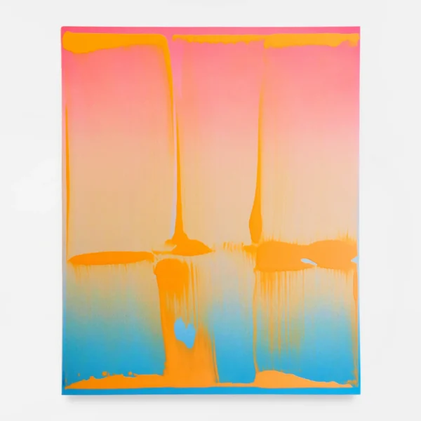 Untitled (Pink, Blue & Orange), 2025