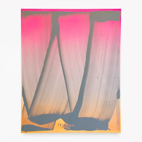 Untitled (Pink, Orange & Grey), 2025